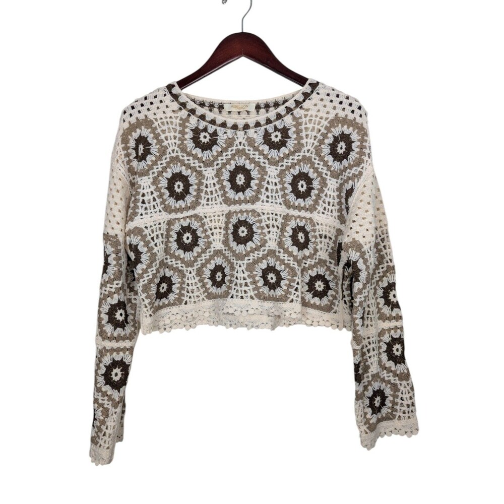 Rebellion Again Crochet Sweater - Picture 5 of 10
